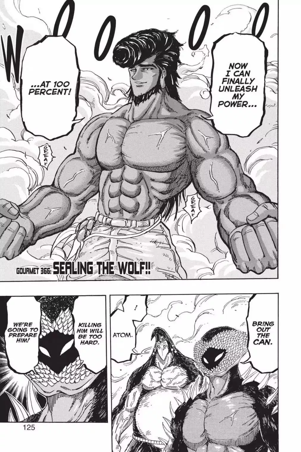 Read Toriko Chapter 366 - Vol.40 Gourmet 366: Sealing the Wolf!! Online