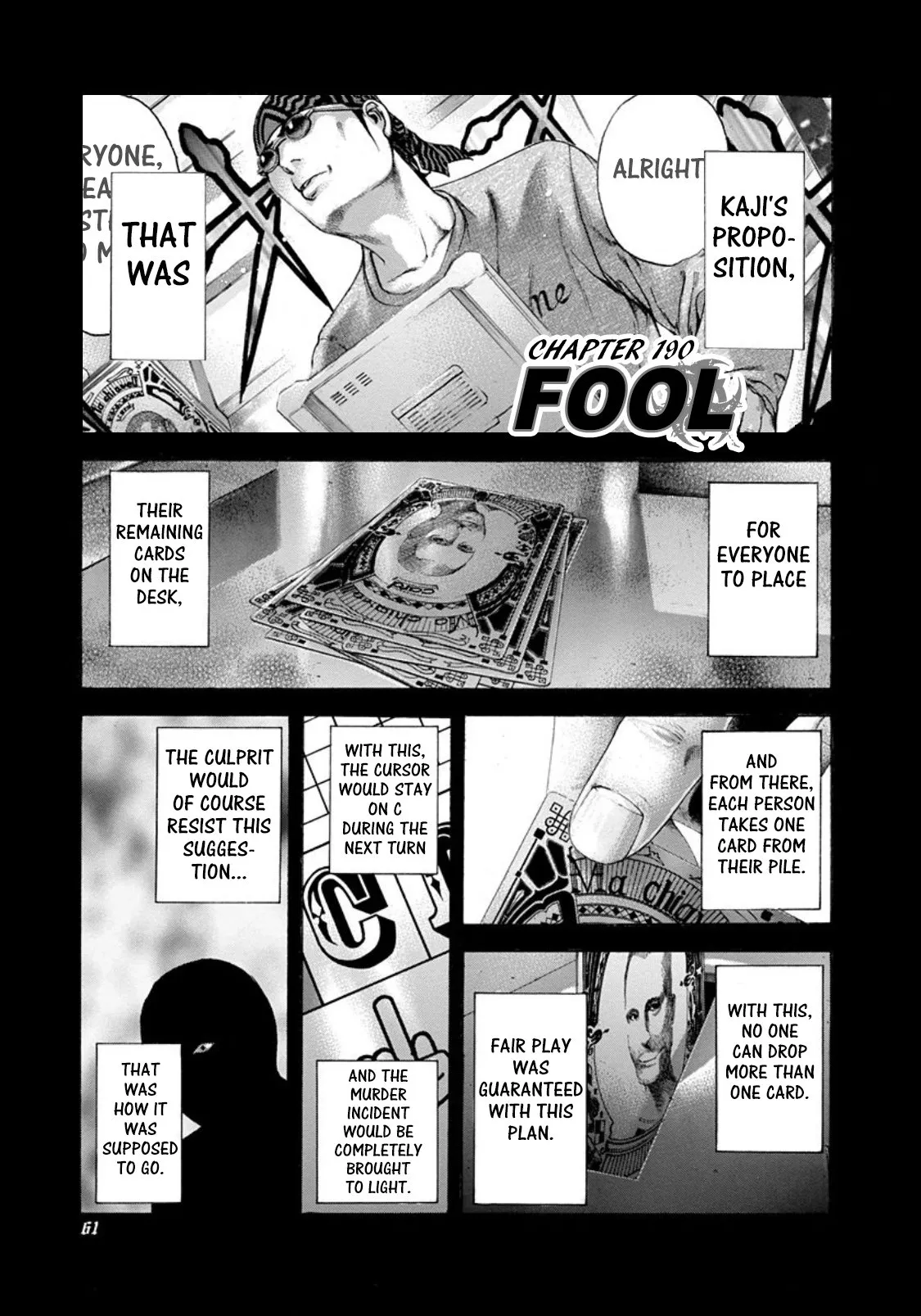Read Usogui Chapter 190 - Fool Online
