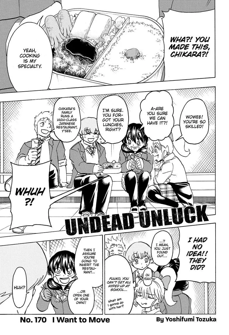 Read Undead + Unluck Chapter 170 Online