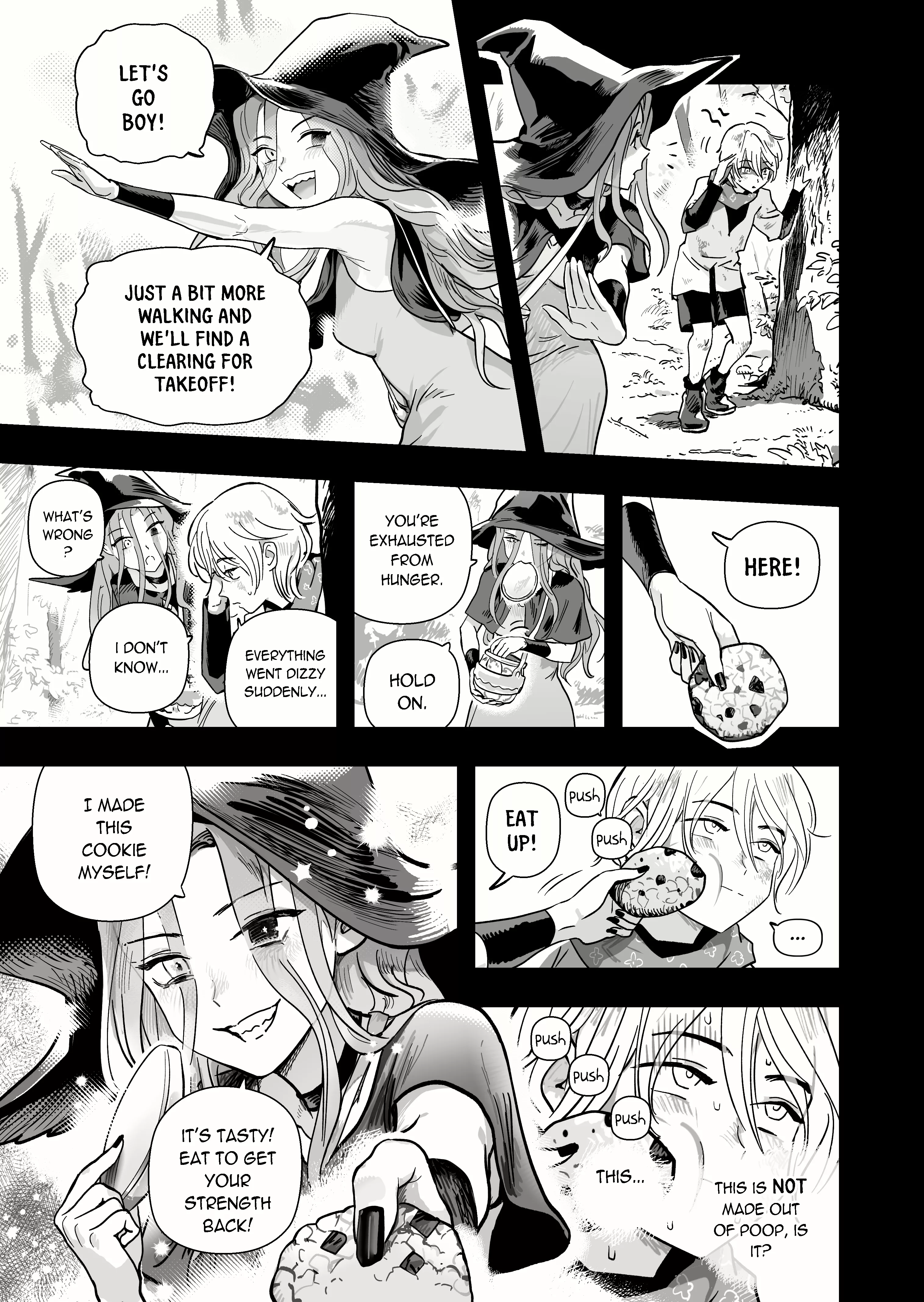 Read Whimsy Whimsy Witch Chapter 21 - Pushy pushy Online