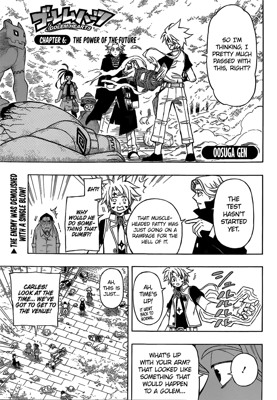 Read Golem Hearts Chapter 6 - The power of the future Online