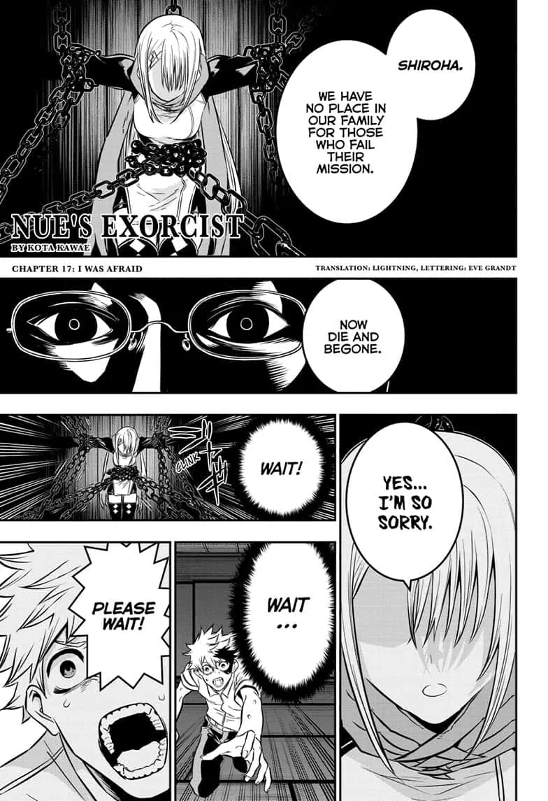 Read Nue no Onmyouji Chapter 17 - I Was Afraid Online
