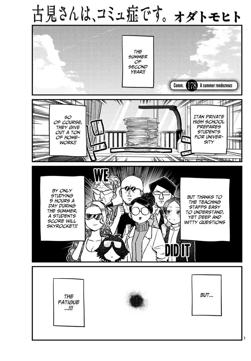 Read Komi-san wa Komyushou Desu Chapter 178 - A summer rendezvous Online