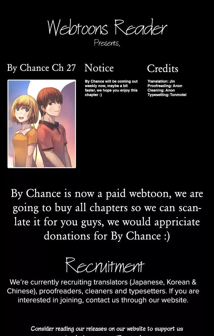 Read By Chance, We… and… Chapter 27 Online