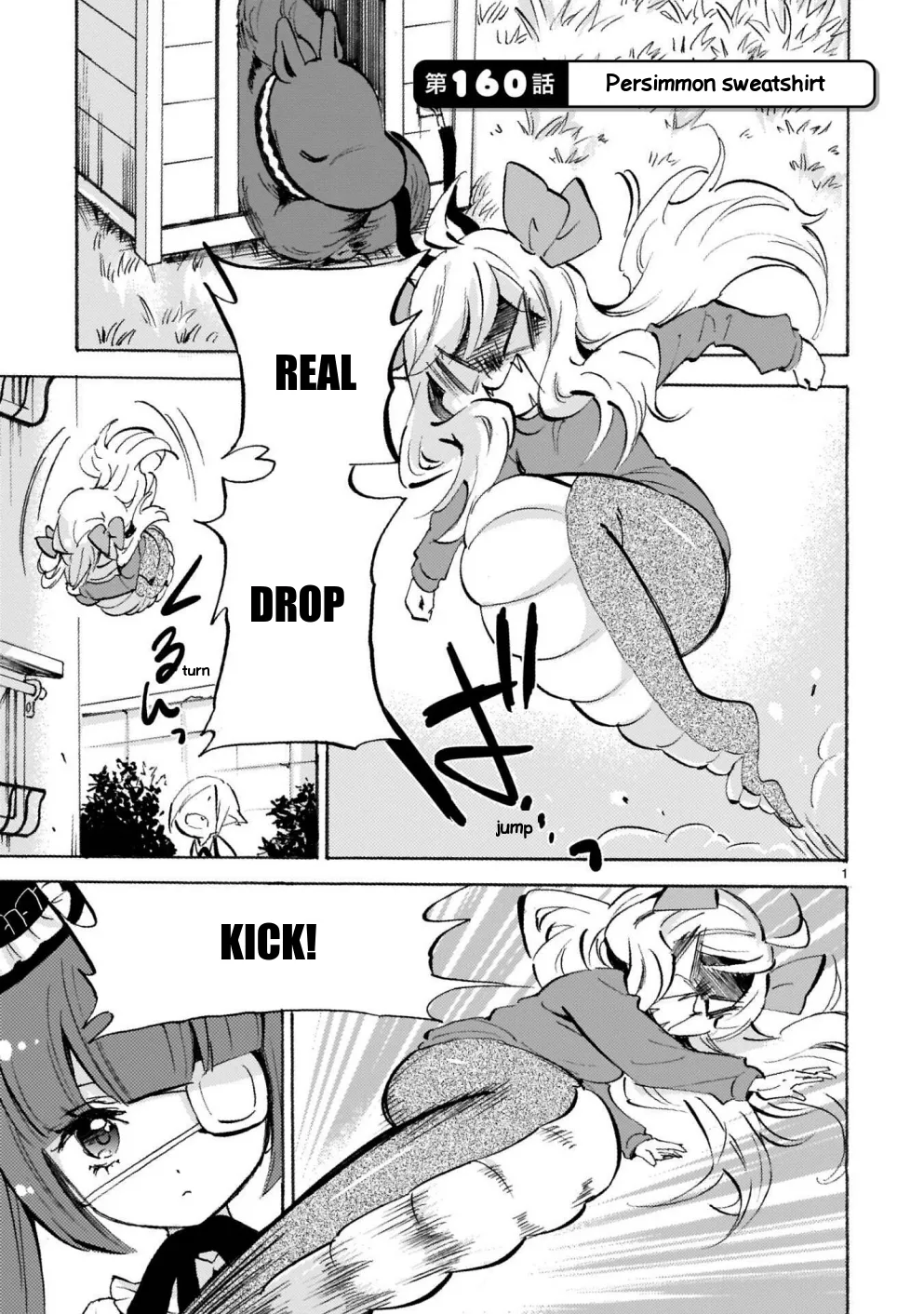 Read Jashin-chan Dropkick Chapter 160 - Persimmon sweatshirt Online