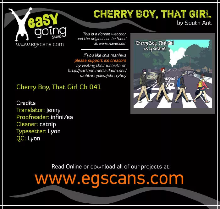 Read Cherry Boy, That Girl Chapter 41 Online