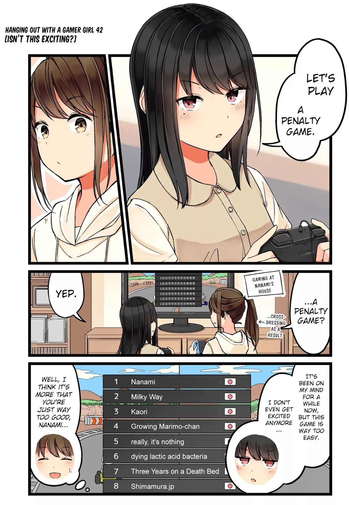 Read Hanging Out With a Gamer Girl Chapter 42 - Isn’t This Exciting? Online