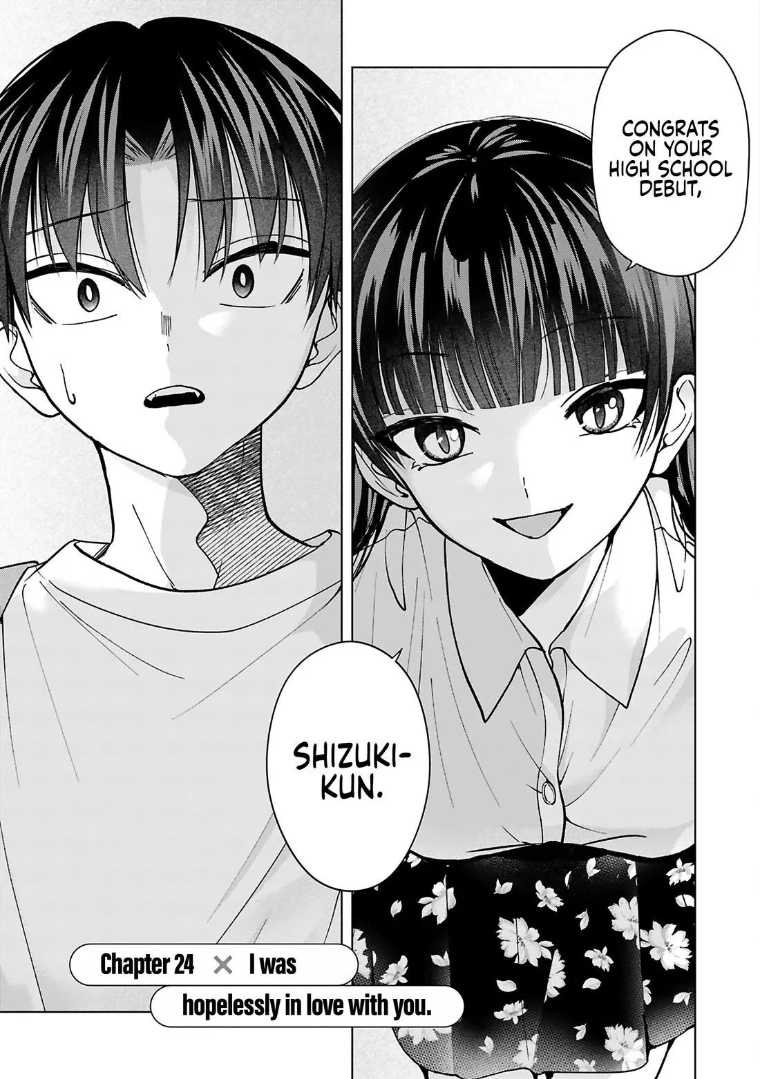 Read Kusunoki-san Failed to Debut in High School Chapter 24 - I was hopelessly in love with you Online