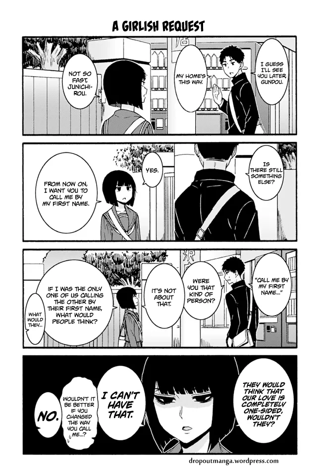 Read Tomo-chan wa Onna no ko! Chapter 693 - A Girlish Request Online