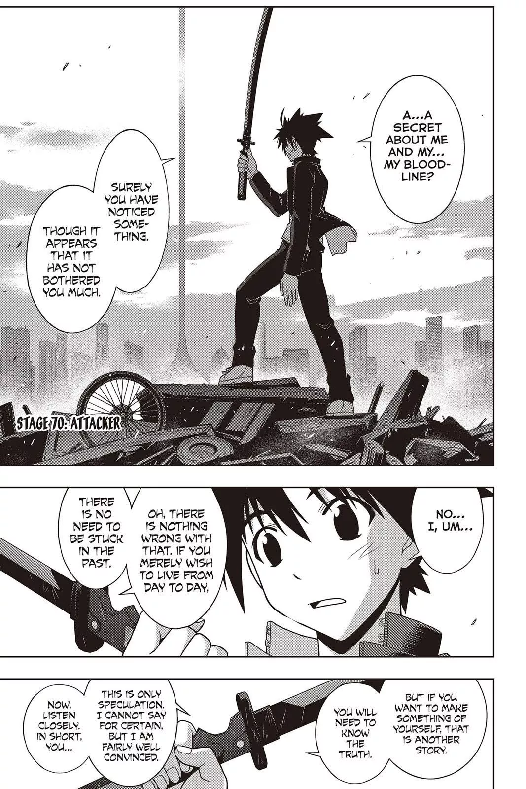 Read UQ HOLDER! Chapter 70 Online