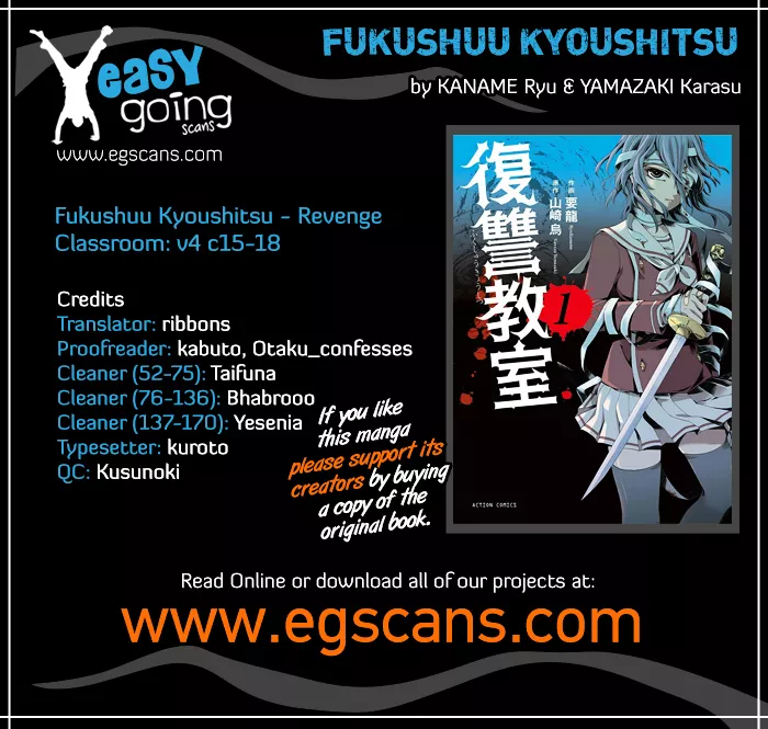 Read Fukushuu Kyoushitsu Chapter 15-18 Online