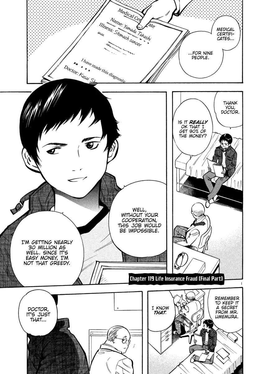 Read Kurosagi Chapter 119 - Life Insurance Fraud (Final Part) Online