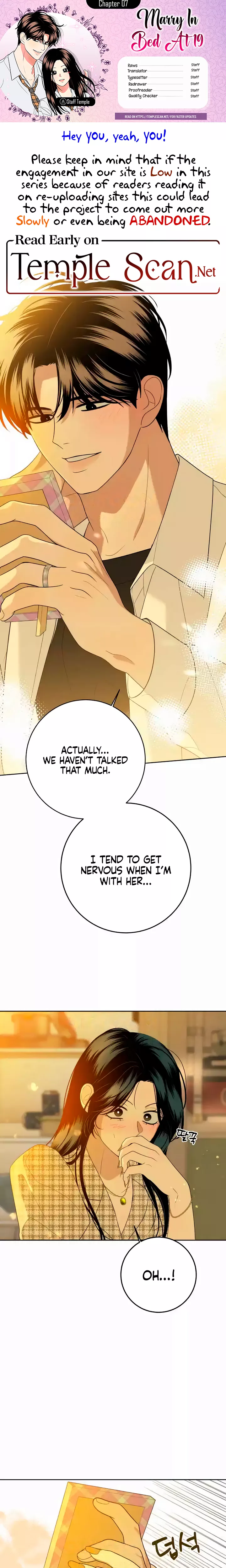 Read Marry In Bed at 19 Chapter 7 Online