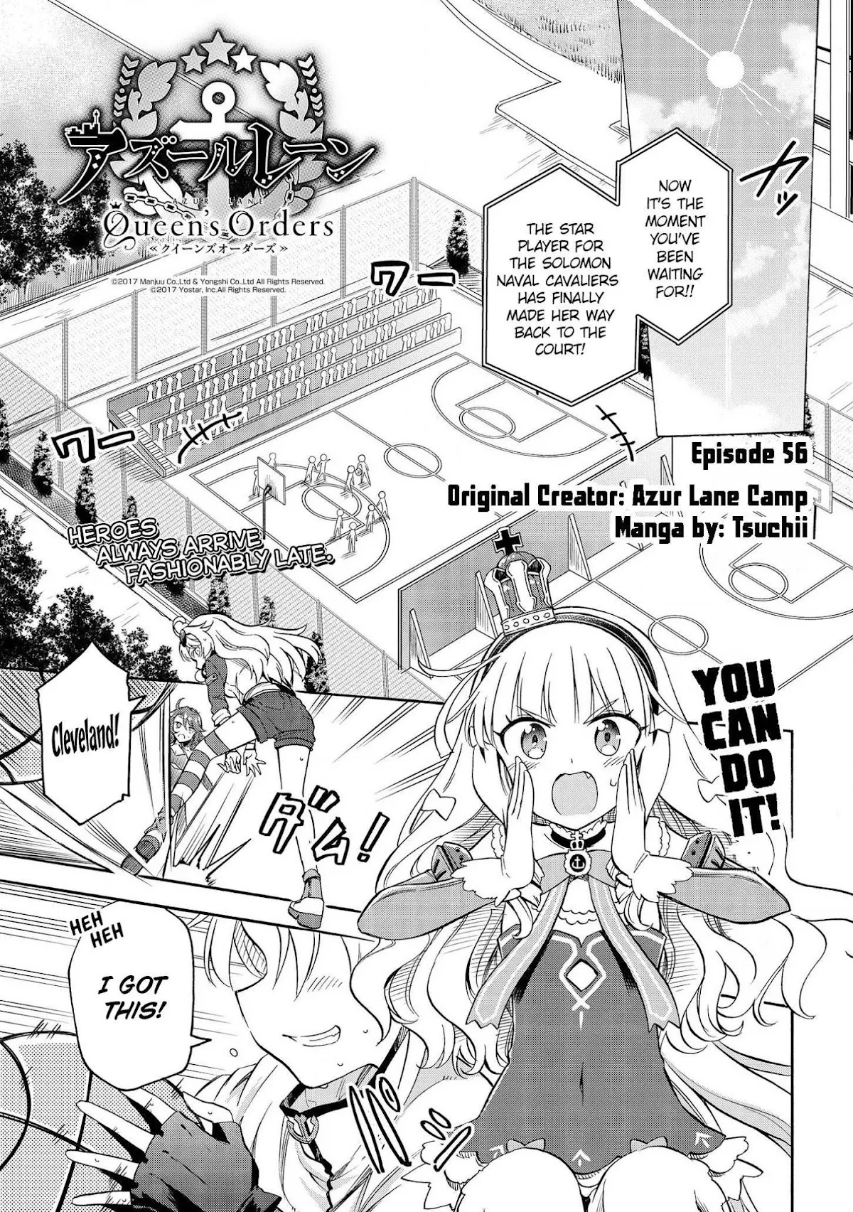 Read Azur Lane: Queen’s Orders Chapter 56 Online