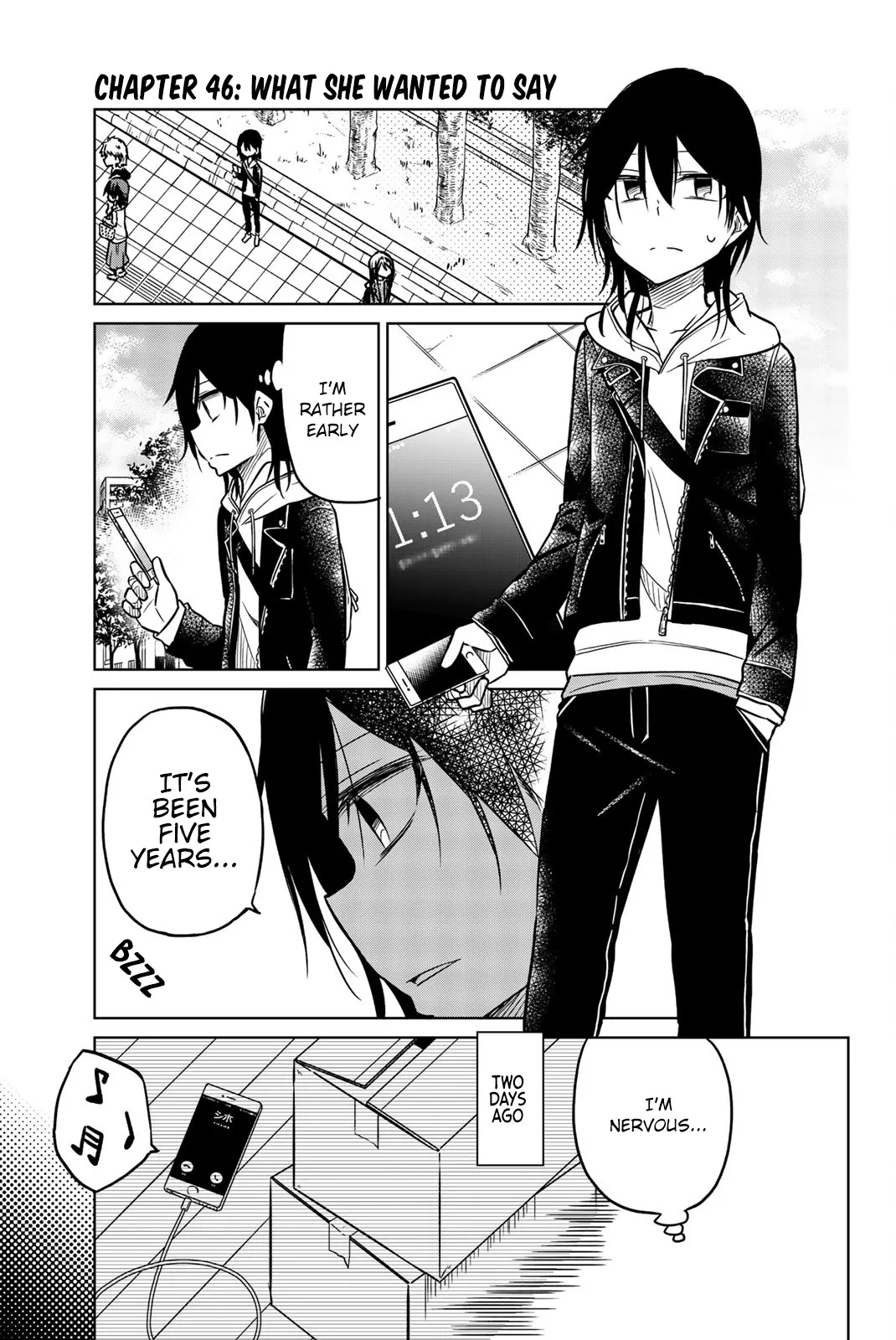 Read Ijousha no Ai Chapter 46 - What she wanted to say Online