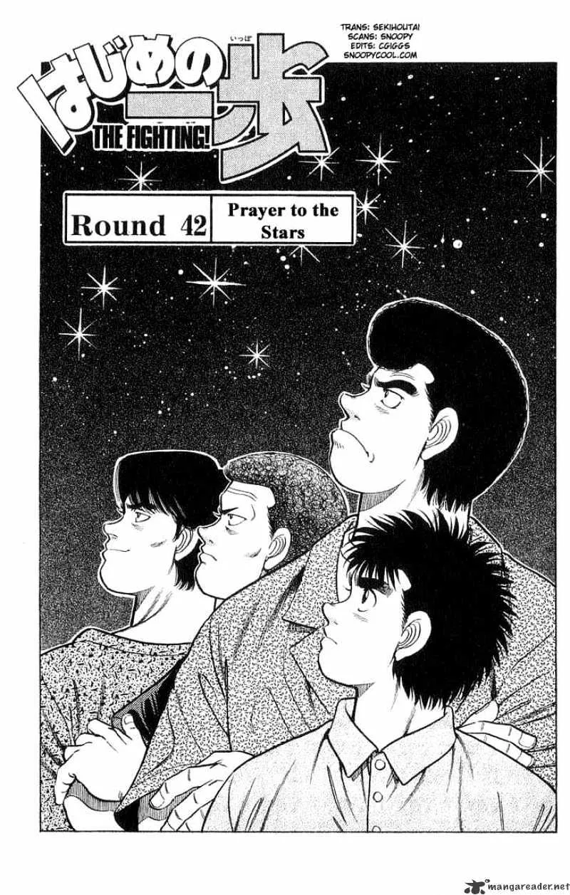 Read Hajime no Ippo Chapter 42 - Prayers to the Stars Online