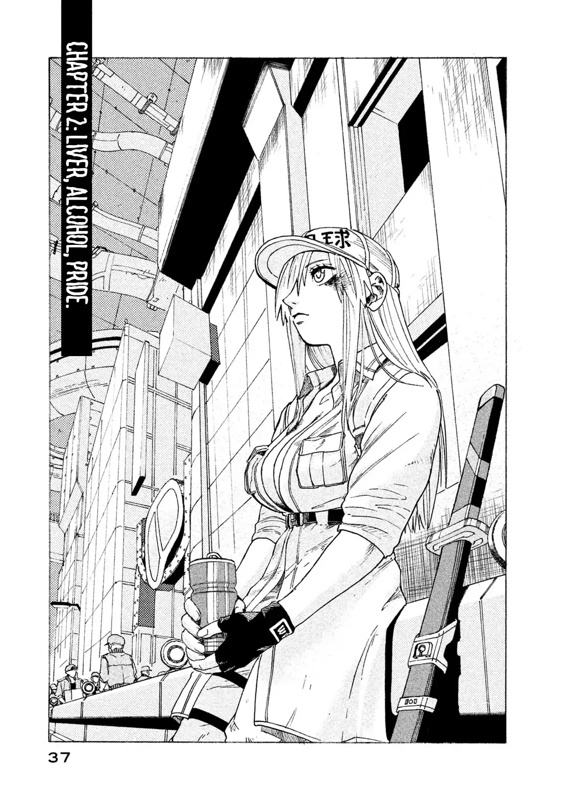 Read Hataraku Saibou BLACK Chapter 2 - Liver, Alcohol, Pride. Online