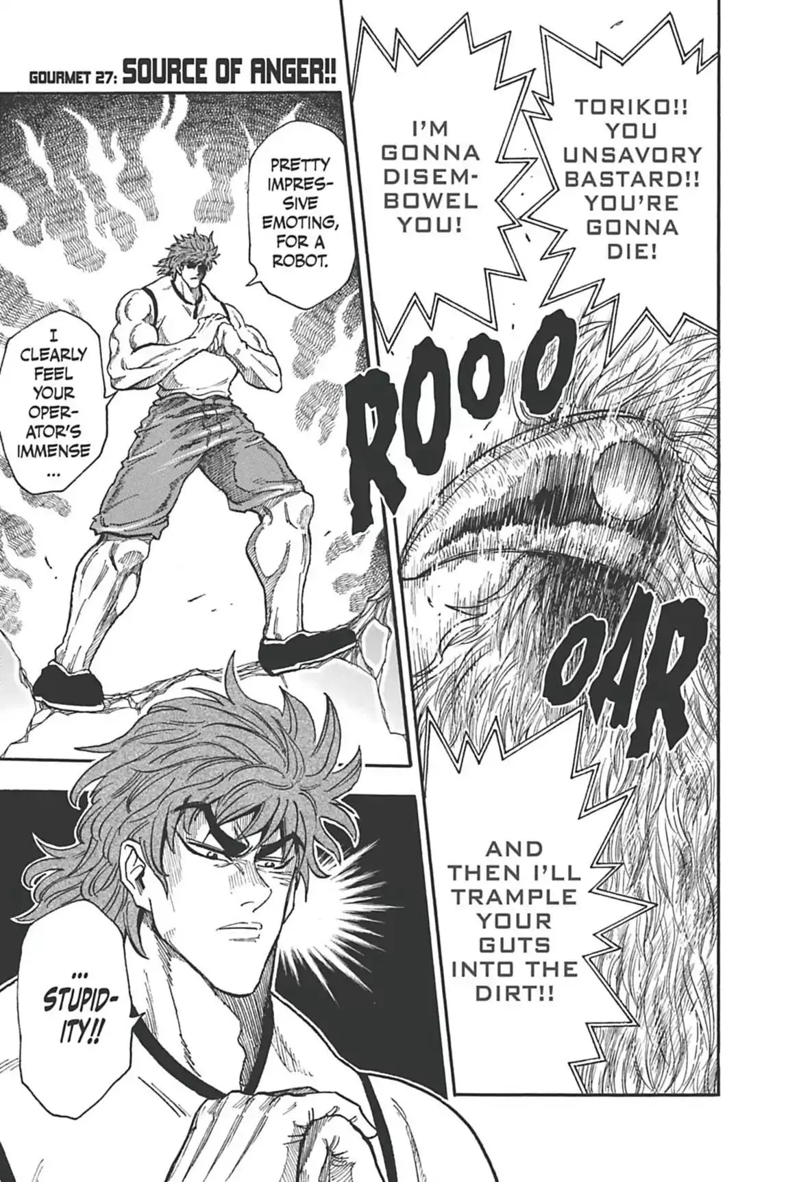 Read Toriko Chapter 27 - Vol.4 Gourmet 27: Source of Anger!! Online