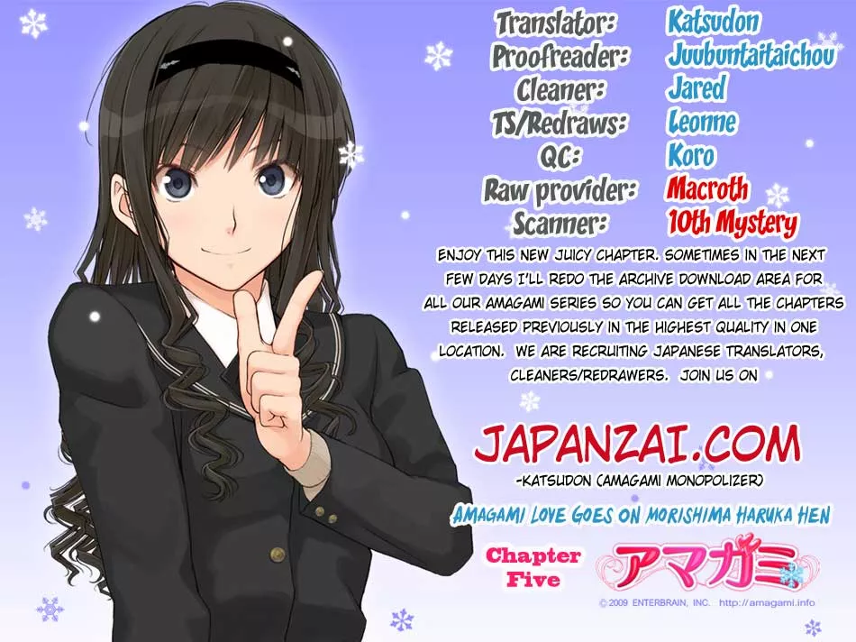 Read Amagami – Love Goes On! Chapter 9 - MORISHIMA Haruka - Part 5 Online