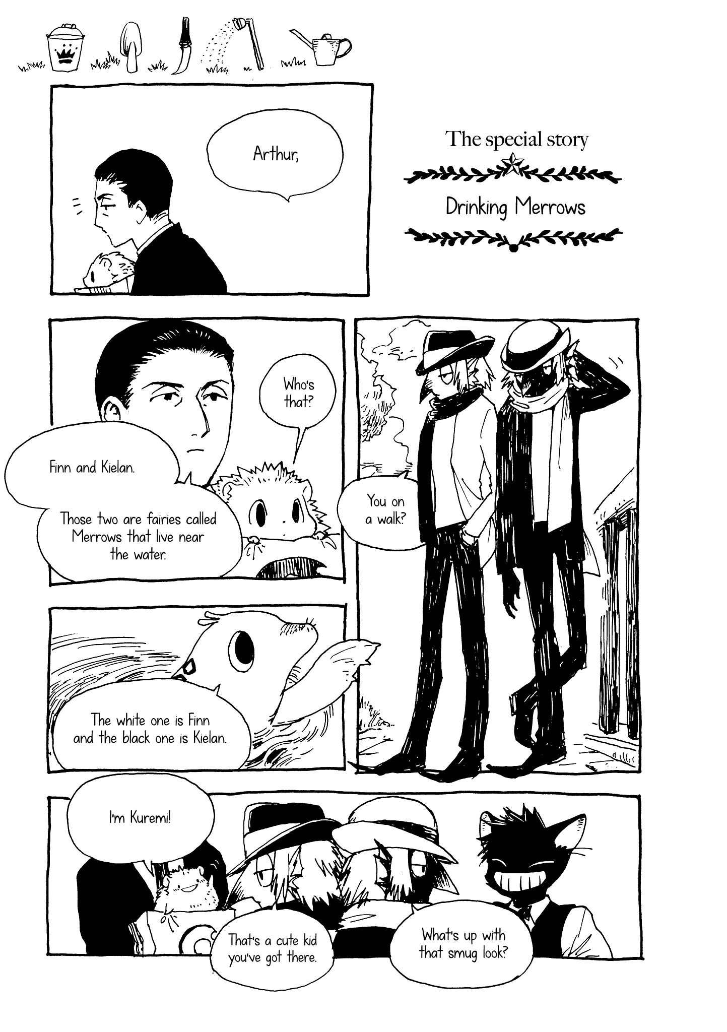 Read Haritoge Clemmie to Ou no Ie Chapter 19.5 - Drinking Merrows Online