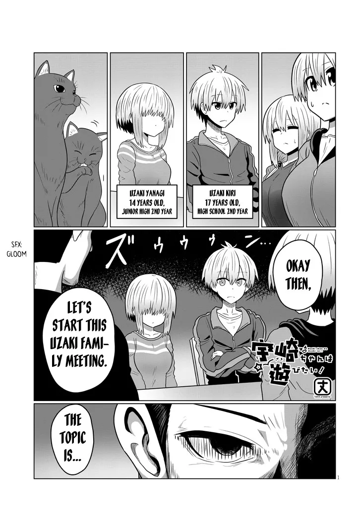 Read Uzaki-chan wa Asobitai! Chapter 48 - Kouhai and Kouhai's Family Online