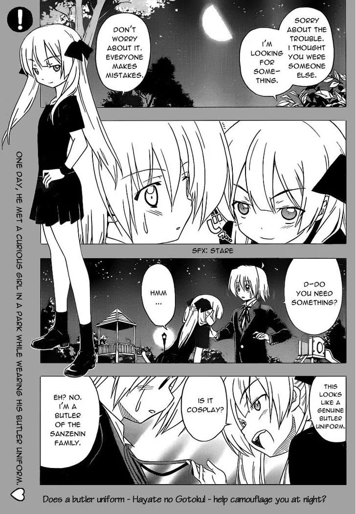 Read Hayate no Gotoku! Chapter 286 - She Has Come to Steal Something Precious of Mine Online