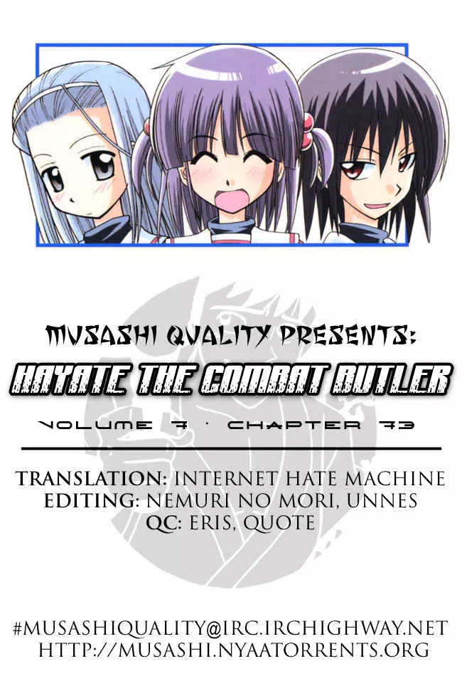 Read Hayate no Gotoku! Chapter 73 - Heart to Heart Online