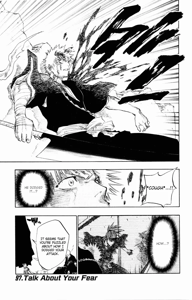 Read Bleach Chapter 97 - Talk About Your Fear Online