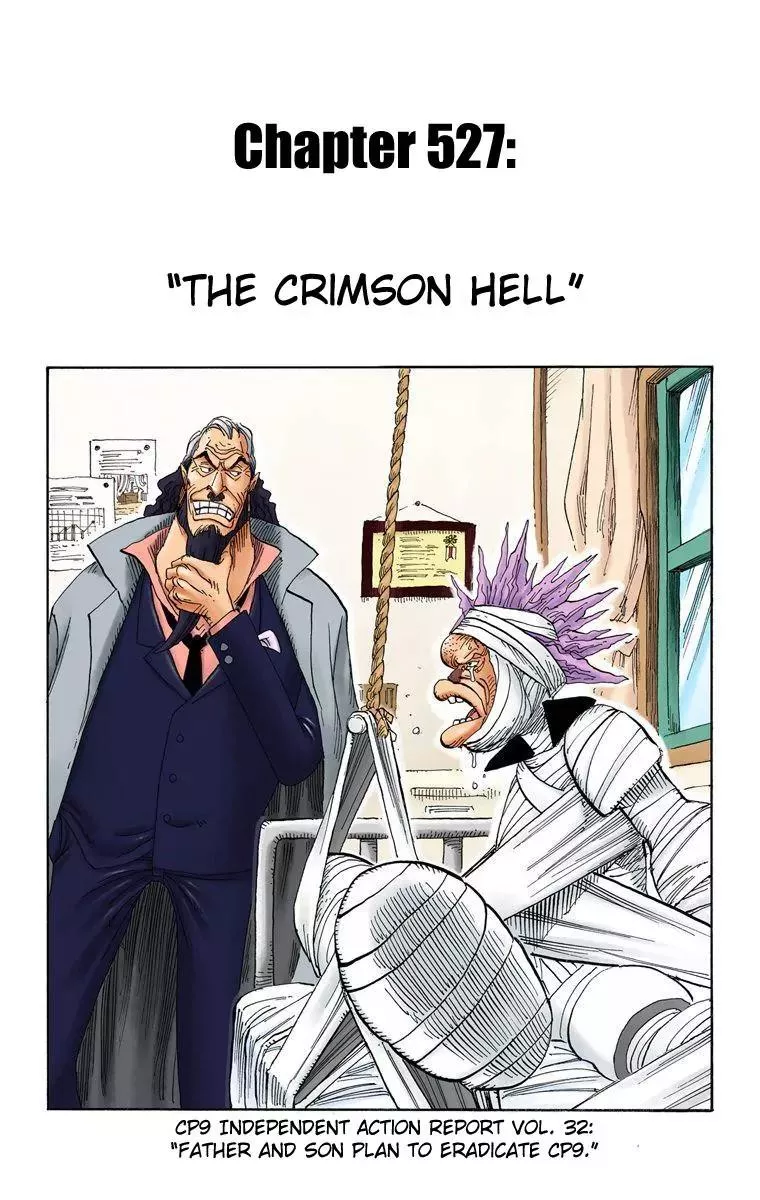 Read One Piece Chapter 527 - The Crimson Hell Online