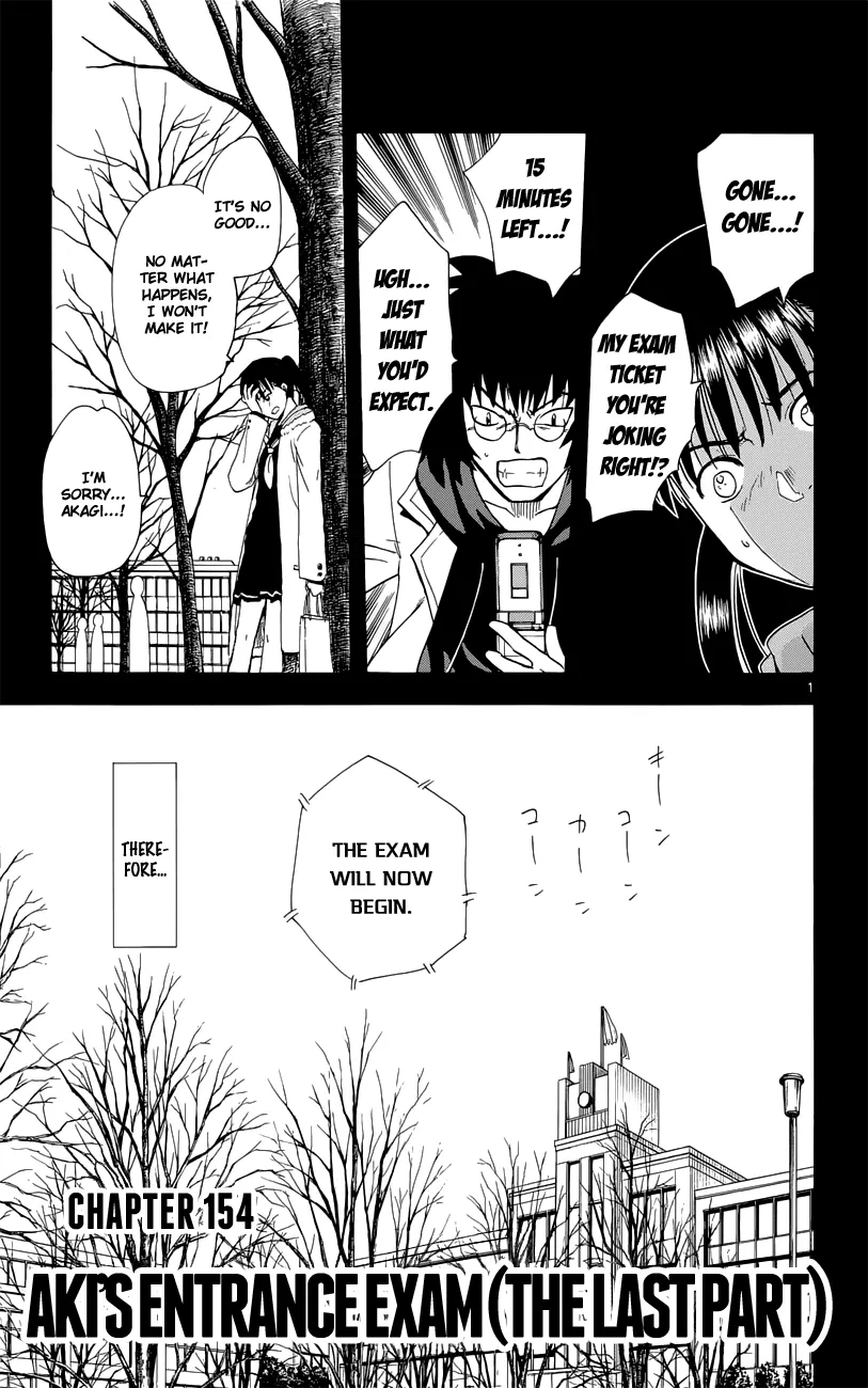 Read Hajimete no Aku Chapter 154 - Aki's Entrance Exam (Last Part) Online