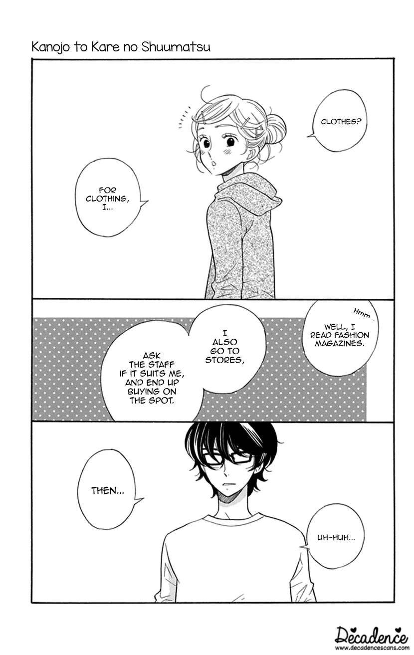 Read Kanojo to Kare no Shuumatsu Chapter 4.5 - Extra Online
