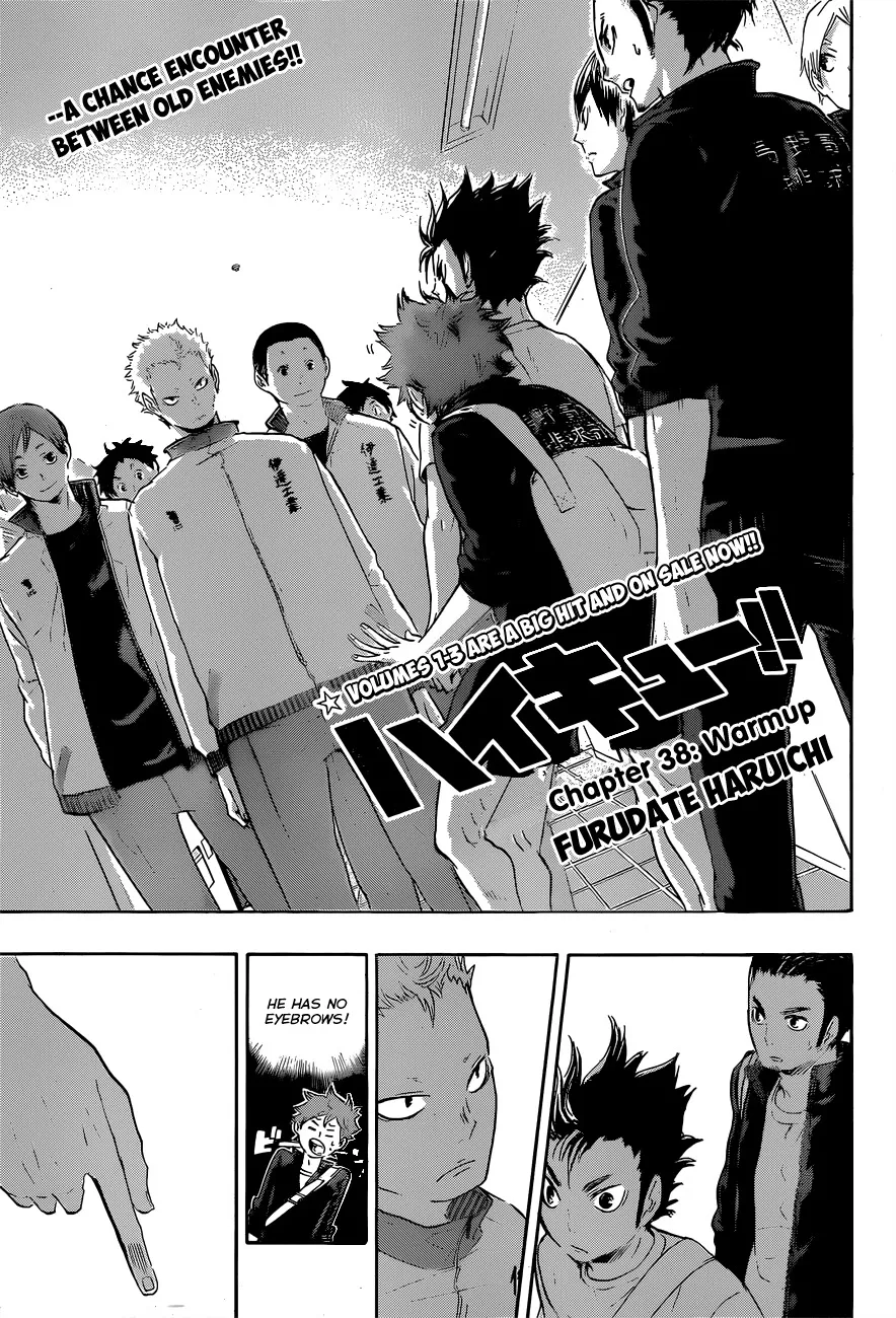 Read Haikyu!! Chapter 38 - Warmup Online