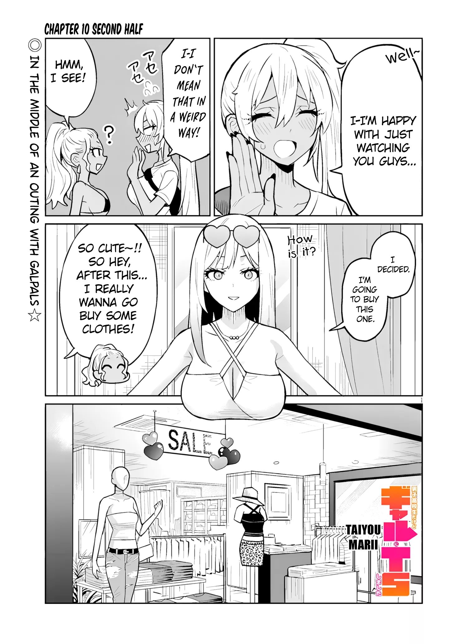Read Danshi Kokoseidakedo Gyaru ni TS Shimashita Chapter 10.2 Online