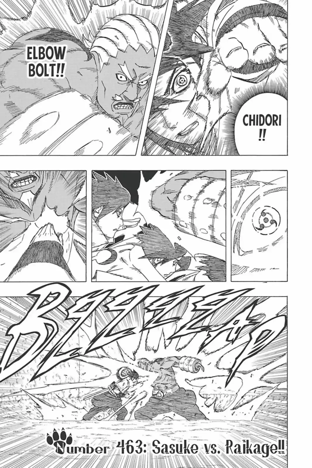 Read Naruto Chapter 463 - Sasuke Vs. Raikage!! Online