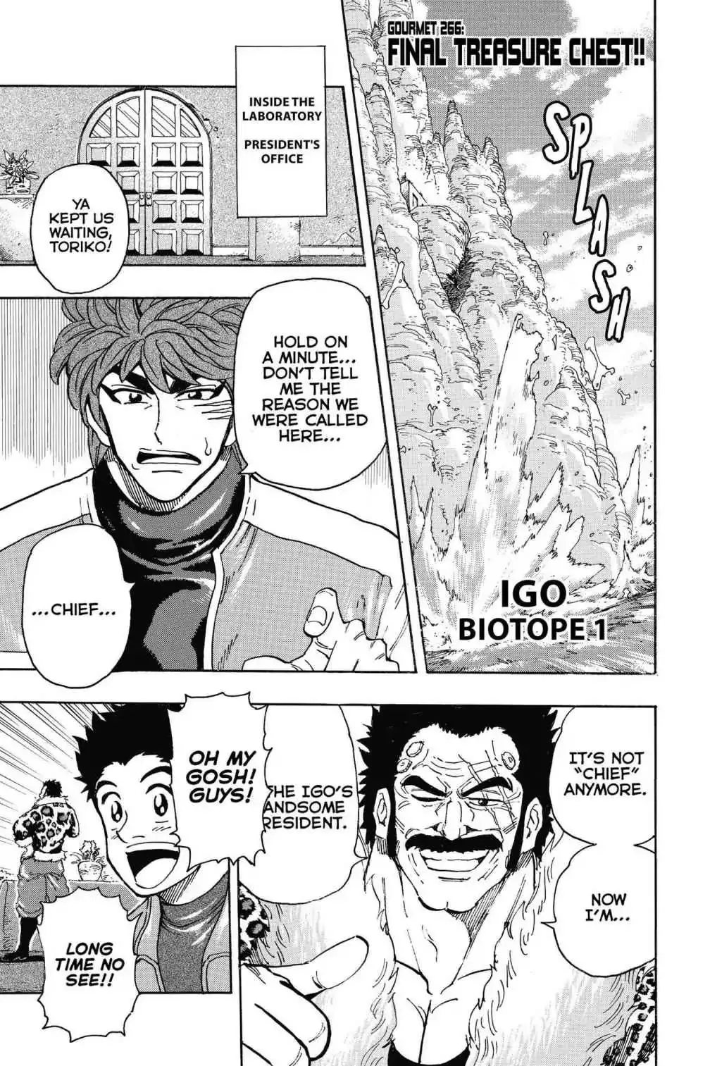 Read Toriko Chapter 266 - Vol.30 Gourmet 266: Final Treasure Chest!! Online