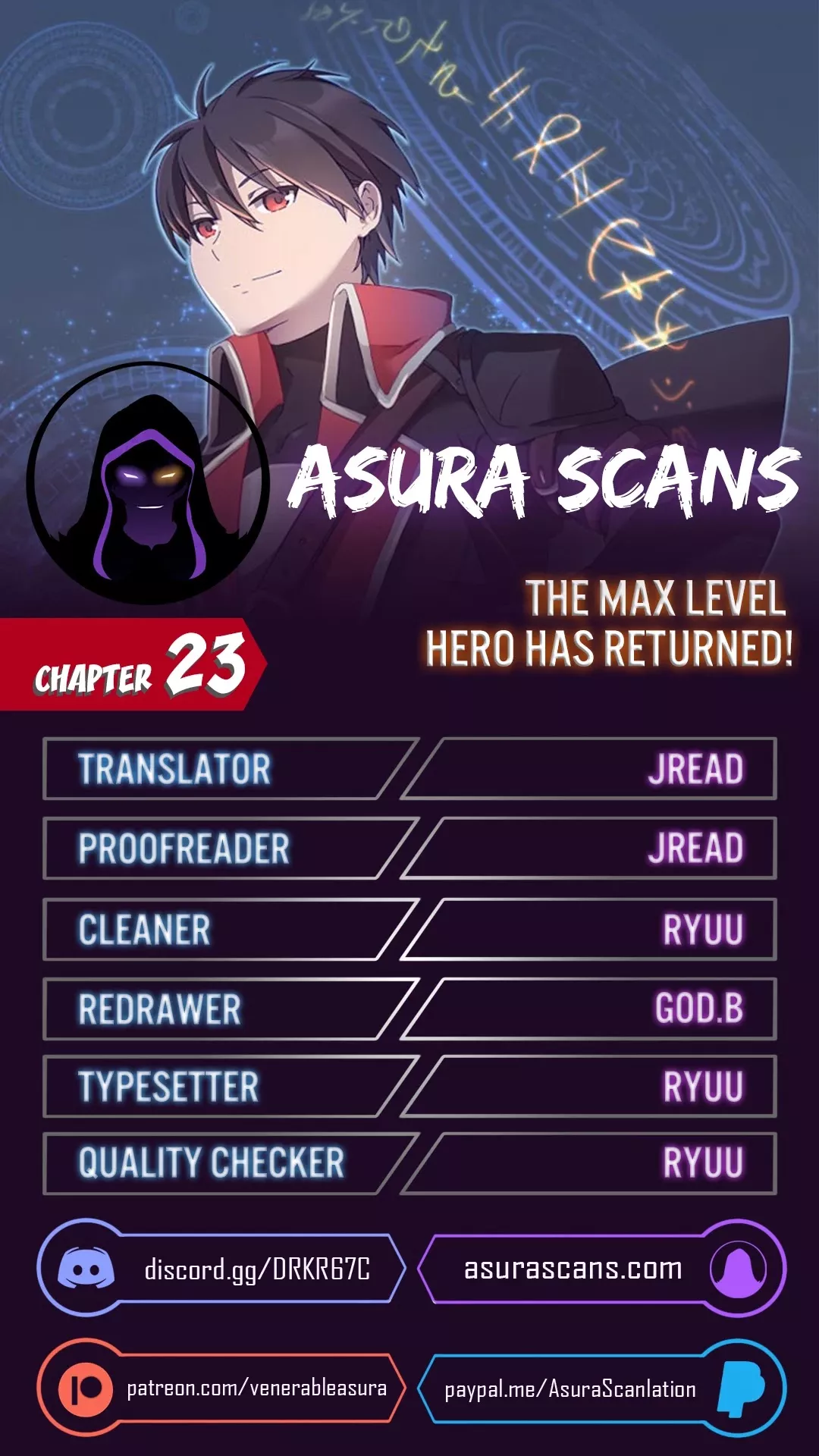 Read The Max Level Hero Has Returned! Chapter 23 Online