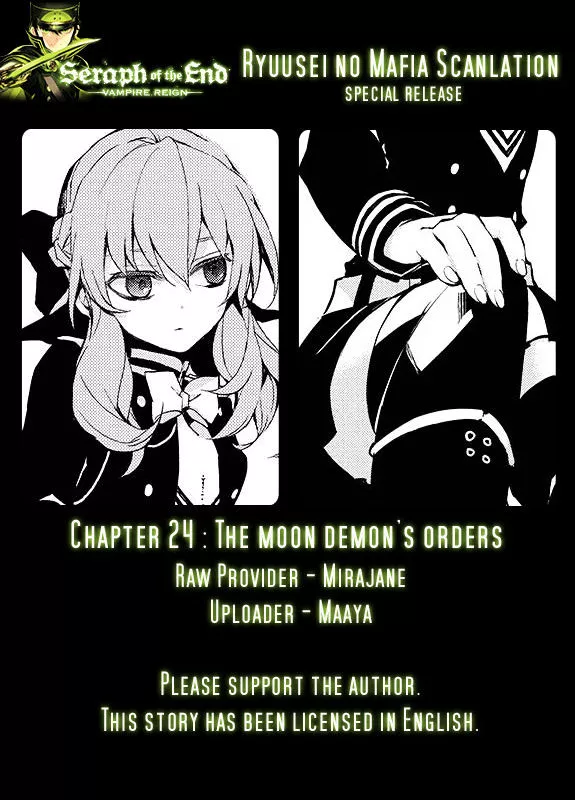 Read Seraph of the End Chapter 24 - The Moon Demon's orders Online