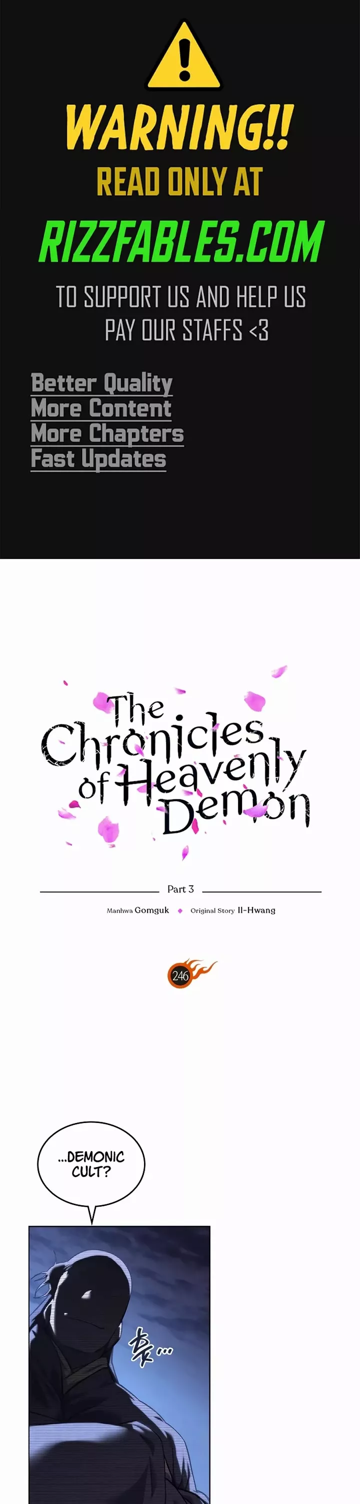 Read Chronicles of Heavenly Demon Chapter 246 Online