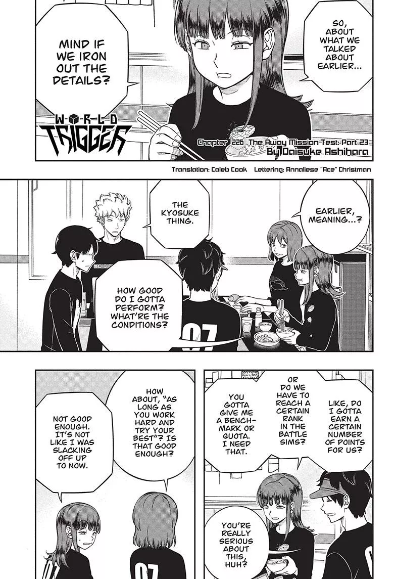 Read World Trigger Chapter 226 Online