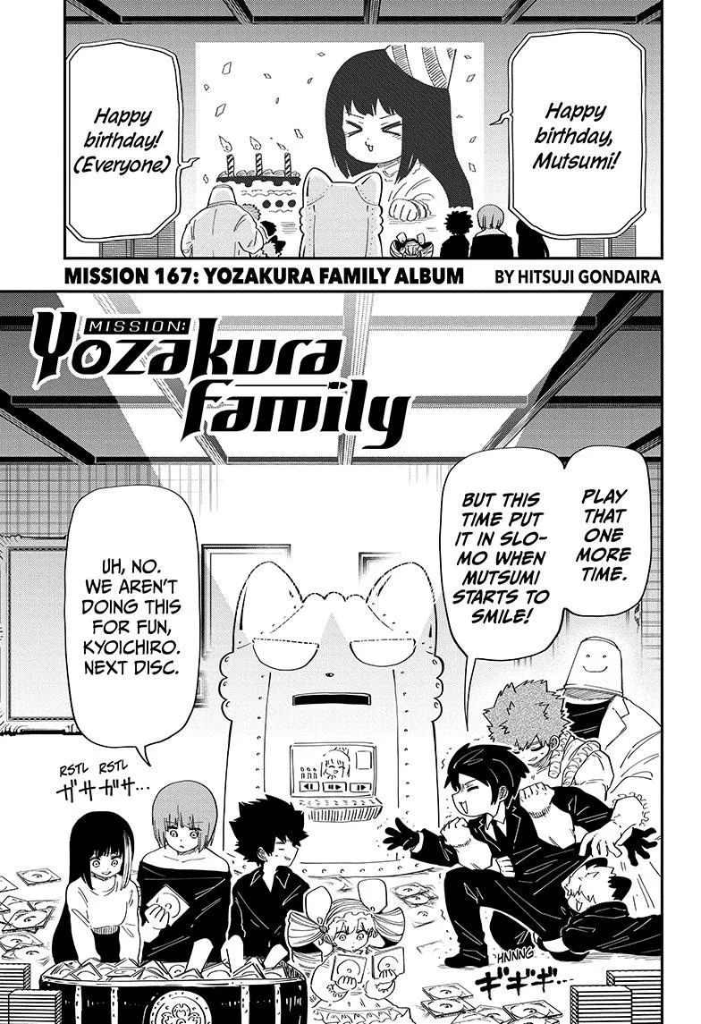 Read Mission: Yozakura Family Chapter 167 Online