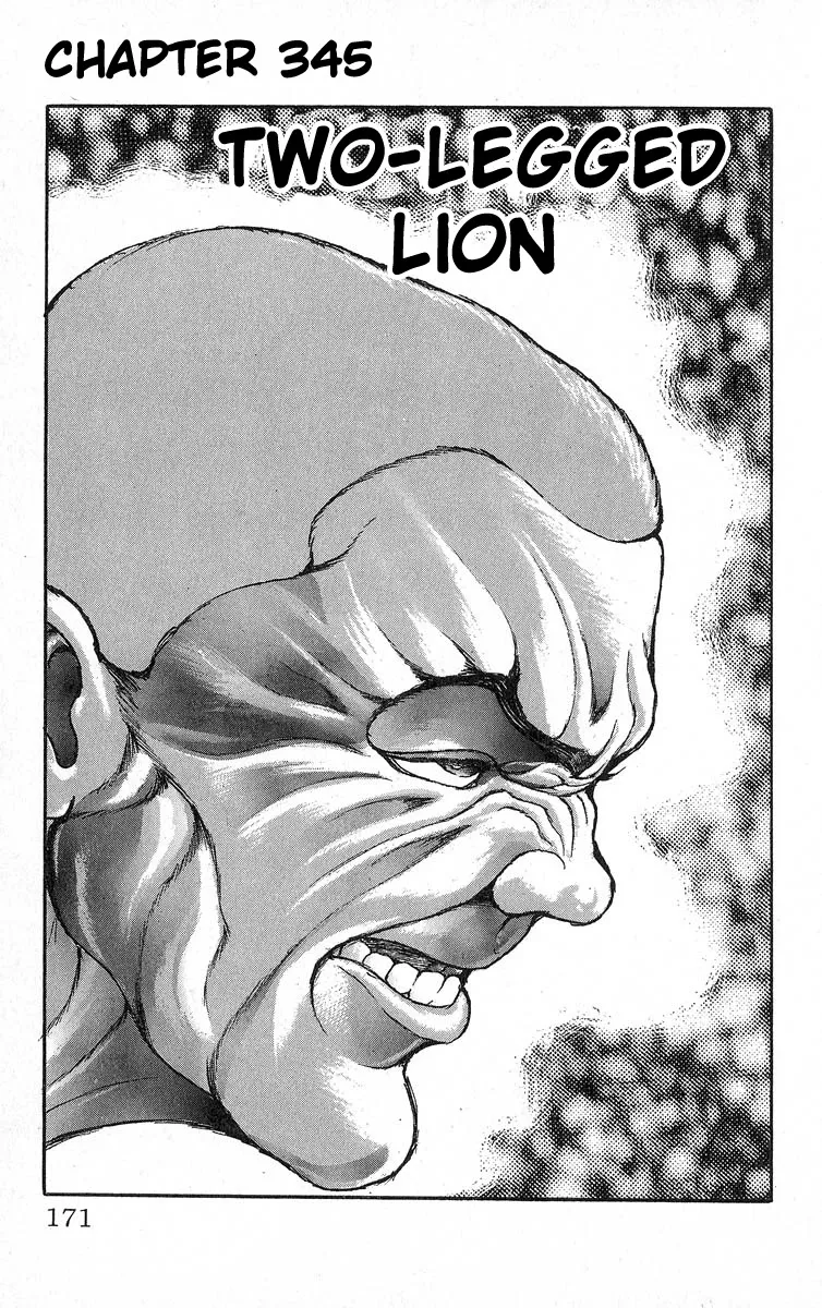 Read Grappler Baki Chapter 345 - Two-Legged Lion Online