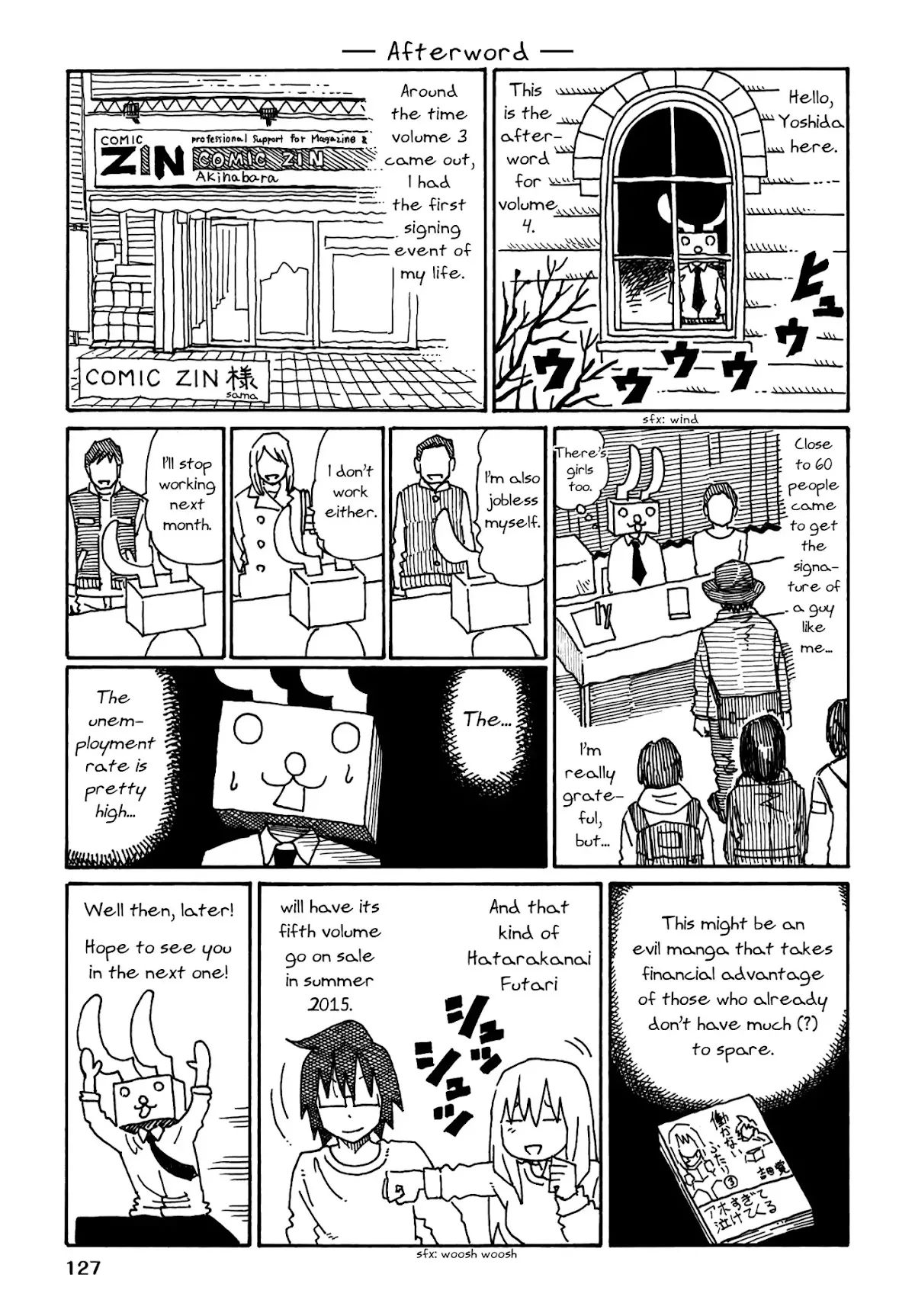 Read Hatarakanai Futari (The Jobless Siblings) Chapter 190.6 - Afterword Online