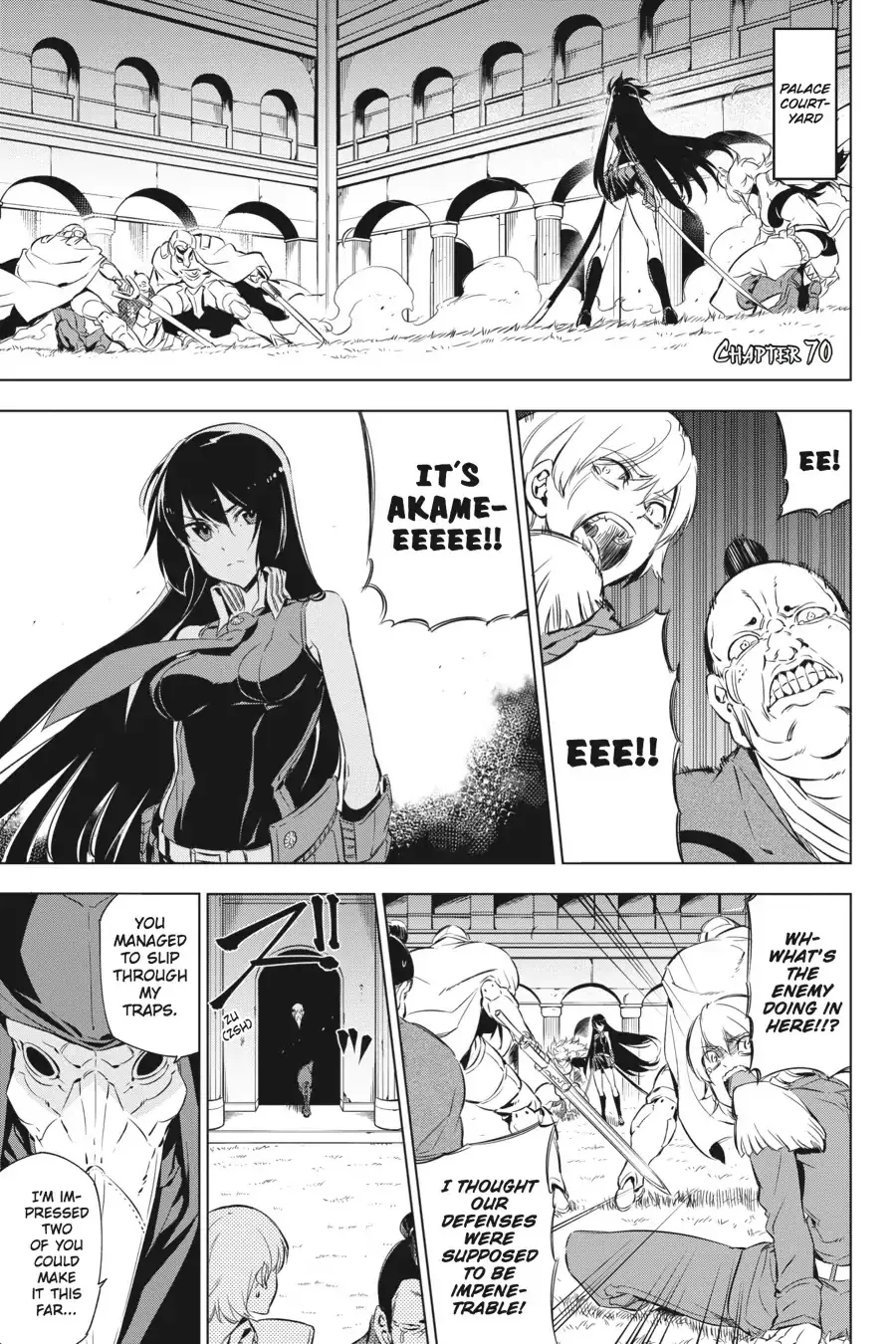 Read Akame ga Kill! Chapter 70 - Kill The Melee (Part II) Online