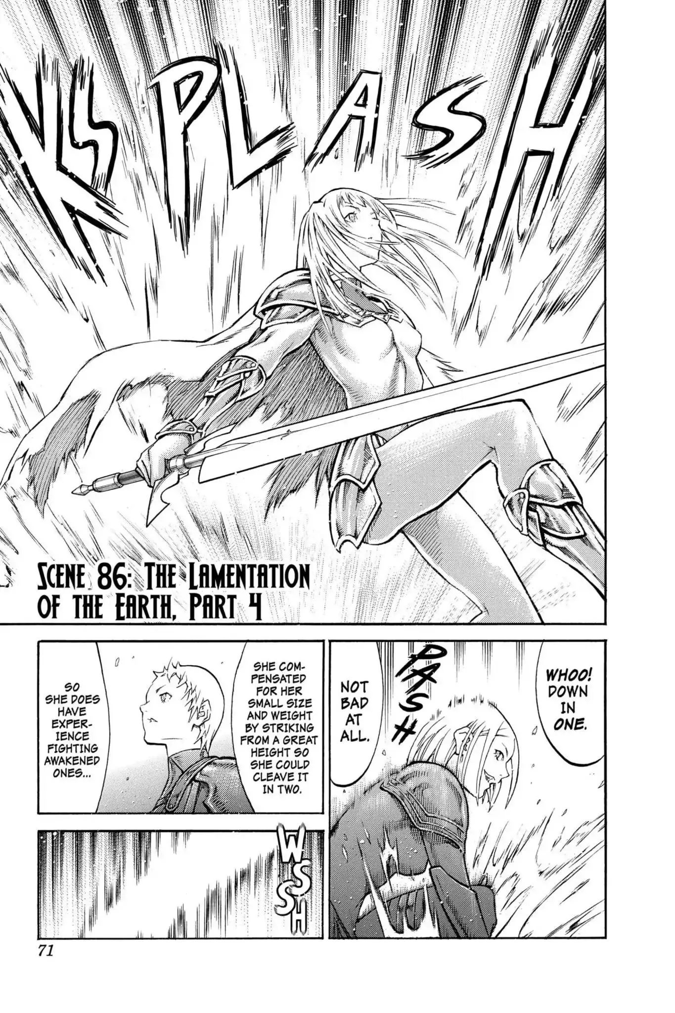 Read Claymore Chapter 86 - Vol.16 Scene 86: The Lamentation of the Earth, Part 4 Online