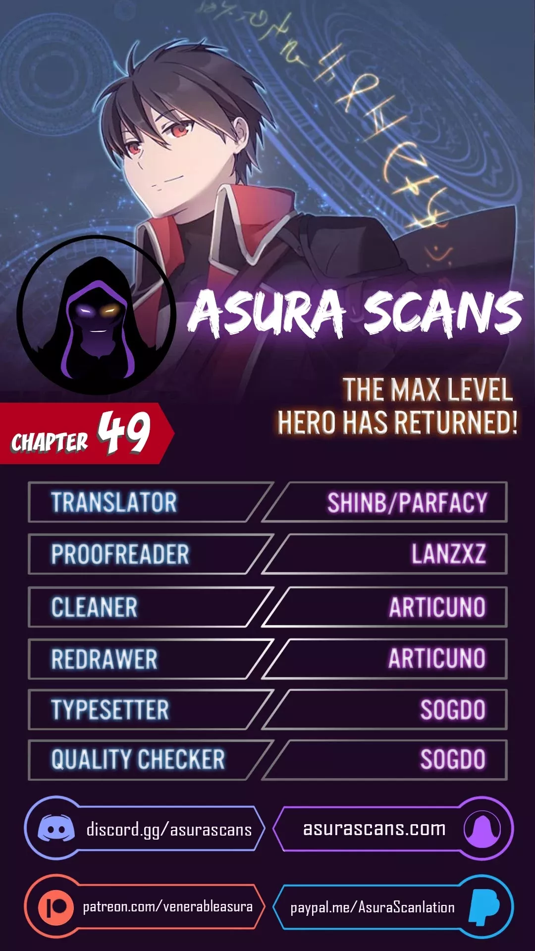 Read The Max Level Hero Has Returned! Chapter 49 Online