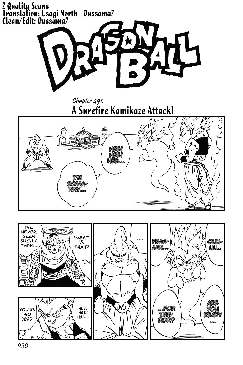 Read Dragon Ball Chapter 491 - A Surefire Kamikaze Attack! Online