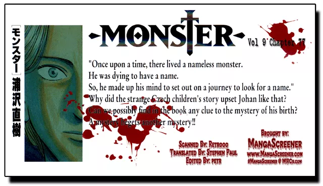 Read Monster Chapter 77 Online