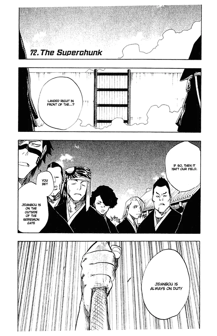 Read Bleach Chapter 72 - The Superchunk Online