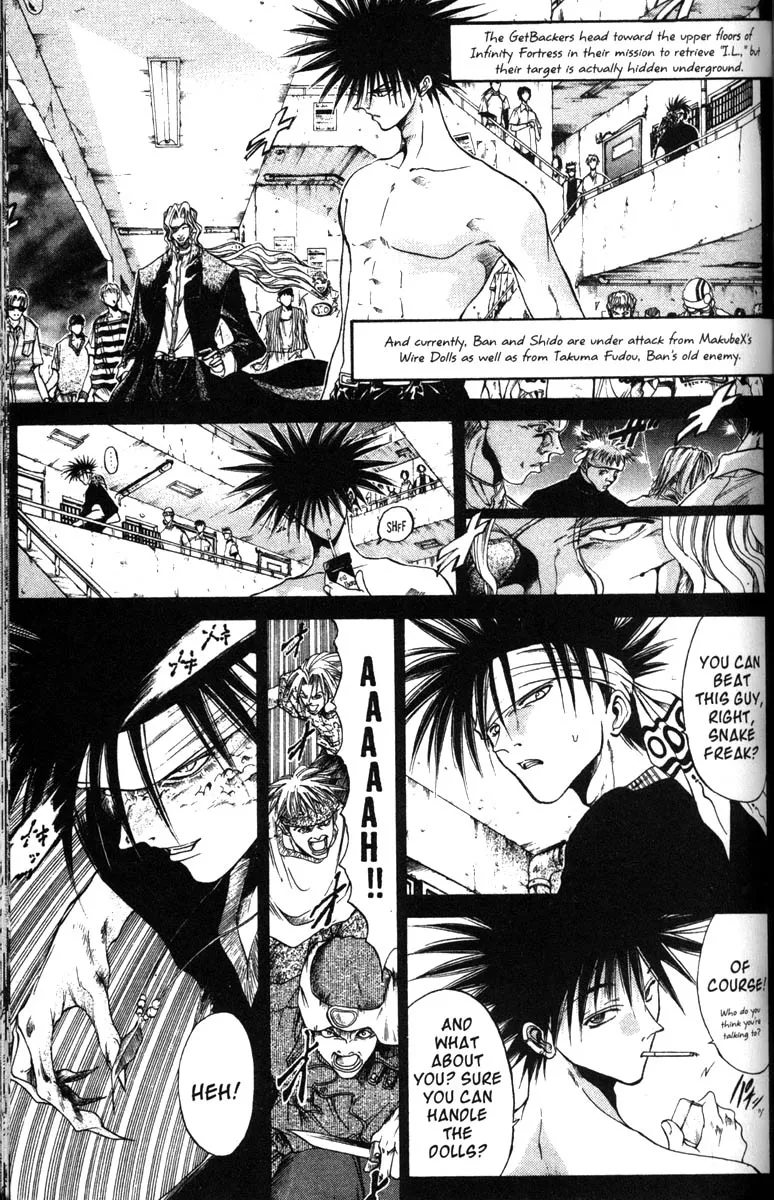 Read Get Backers Chapter 49 - Act VI: Return to Infinity Fortress (14): When Bad Friends Attack! Online
