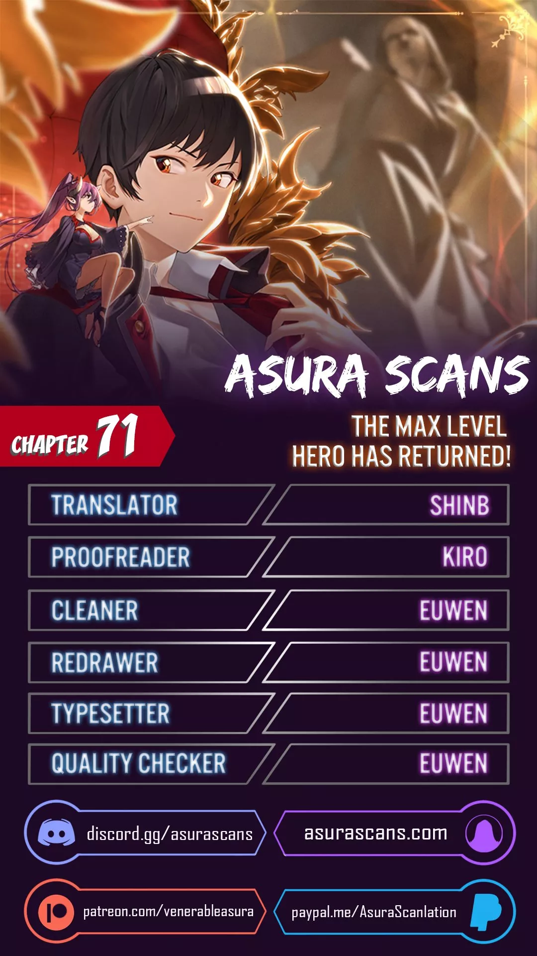 Read The Max Level Hero Has Returned! Chapter 71 Online